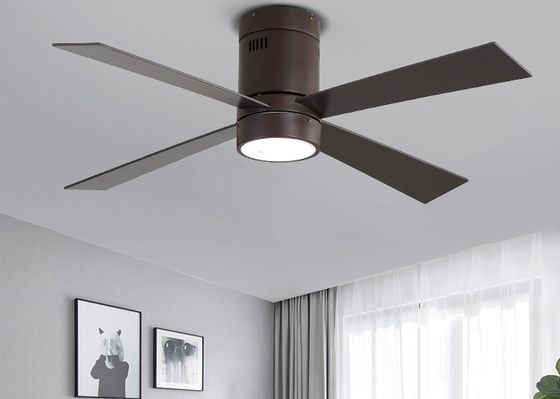 65W 48Inch 4 μετάλλων ανώτατος ανεμιστήρας ύφους λεπίδων σύγχρονος