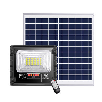 25w 150w 300 Watt ηλιακά φω'τα ασφάλειας προβολέα 80lm/w 3.7V υπαίθρια ηλιακά τροφοδοτημένα