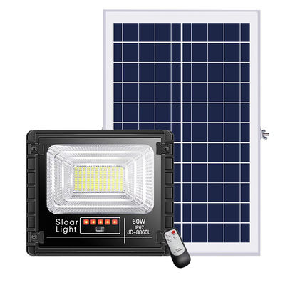 25w 150w 300 Watt ηλιακά φω'τα ασφάλειας προβολέα 80lm/w 3.7V υπαίθρια ηλιακά τροφοδοτημένα