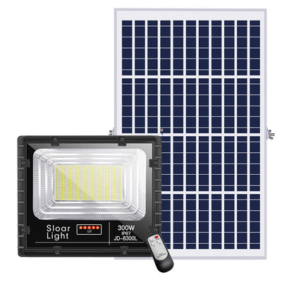 25w 150w 300 Watt ηλιακά φω'τα ασφάλειας προβολέα 80lm/w 3.7V υπαίθρια ηλιακά τροφοδοτημένα
