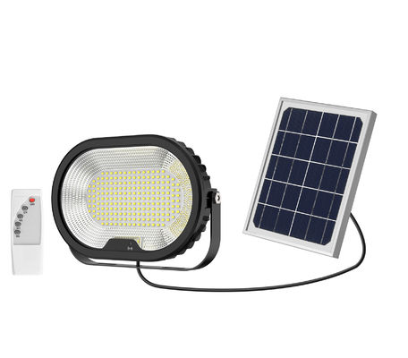 Θεματικών πάρκων 7000K ελαφρύς 100lm/W Ip65 τηλεχειρισμού ηλιακός ηλιακός προβολέας ασφάλειας