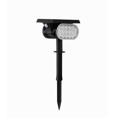 Εξωτερικός 90lm/W 3.7V Pir κινήσεων αυξομειωτής έντασης φωτισμού υποστήριξης φω'των κήπων αισθητήρων ηλιακός