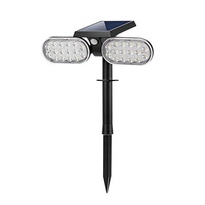 Εξωτερικός 90lm/W 3.7V Pir κινήσεων αυξομειωτής έντασης φωτισμού υποστήριξης φω'των κήπων αισθητήρων ηλιακός