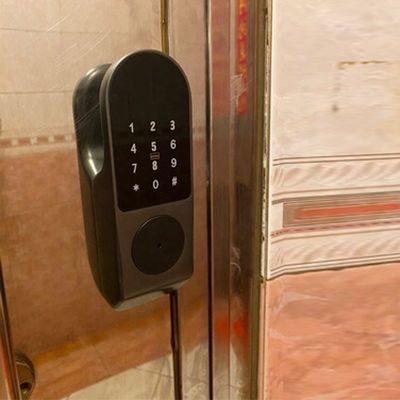 SS304 έξυπνη ηλεκτρονική κλειδαριά σπιτιών πλεξιγκλάς