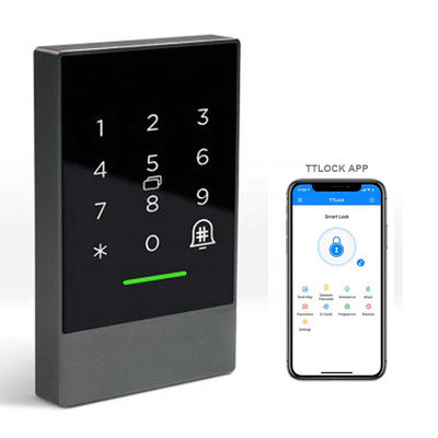 ηλεκτρονική κλειδαριά κωδικού πρόσβασης Keyless Bluetooth κλειδαριών πορτών έξυπνων καρτών 110v 220v