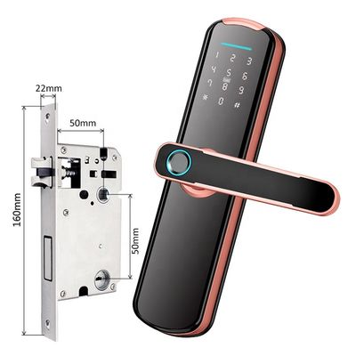Ttlock Tuya App 35mm έξυπνος ηλεκτρονικός κωδικός πρόσβασης Wifi κλειδαριών