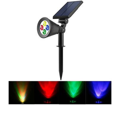 5000K RGB χρώμα που αλλάζει τα ηλιακά φω'τα IP44 τοπίων 200 ηλιακά φω'τα πορειών μονάδων λούμεν