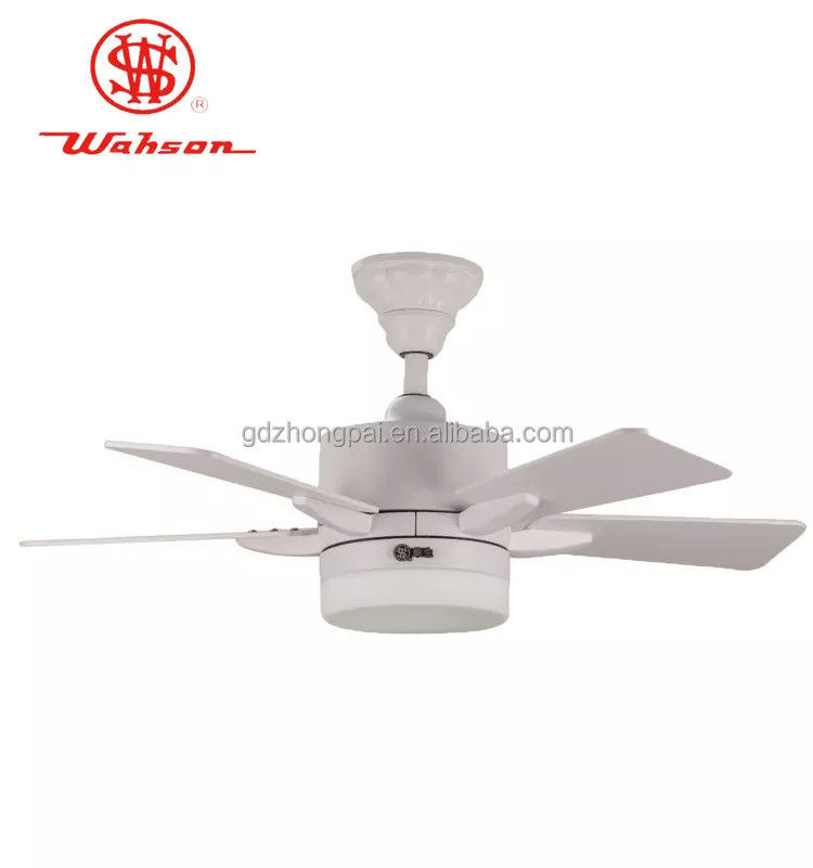 Ανώτατος ανεμιστήρας 5 36 ίντσας οδηγήσεων Dimmable υλικό άσπρο χρώμα κοντραπλακέ