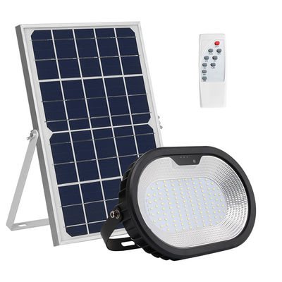 Θεματικών πάρκων 7000K ελαφρύς 100lm/W Ip65 τηλεχειρισμού ηλιακός ηλιακός προβολέας ασφάλειας