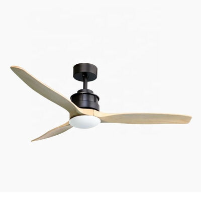 Καθιστικό 40w ντεκόρ ΣΥΝΕΧΉΣ μηχανή 52 ίντσας ξύλινη λεπίδων ανώτατων ανεμιστήρων ελαφριά 3