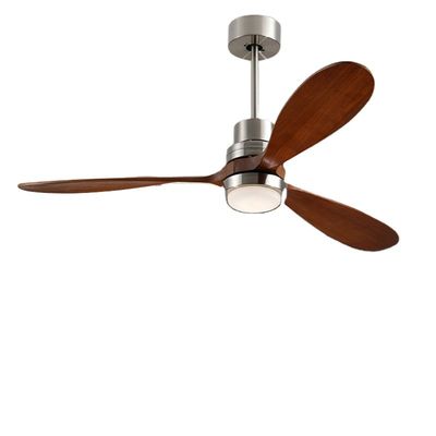 Η ελαφριά εξάρτηση 3 ανώτατων ανεμιστήρων Dimmable ΣΥΝΕΧΩΝ μηχανών λεπίδες κοντραπλακέ βούρτσισε το χρυσό χρώμα