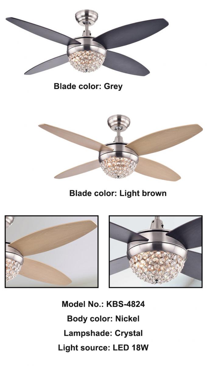 Το παλαιό ύφος δεν επιχαλκώνει κανέναν Lampshade γυαλιού θορύβου διακοσμητικό ανώτατο ανεμιστήρα πολυελαίων